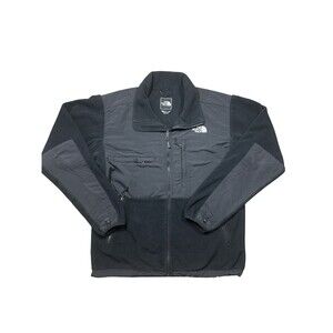 The North Face Denali Jacket Mens Medium Black Fleece Full Zip Polartec Gorpcore